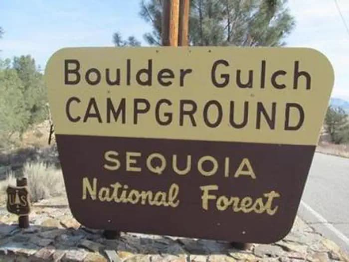 BOULDER GULCH campground