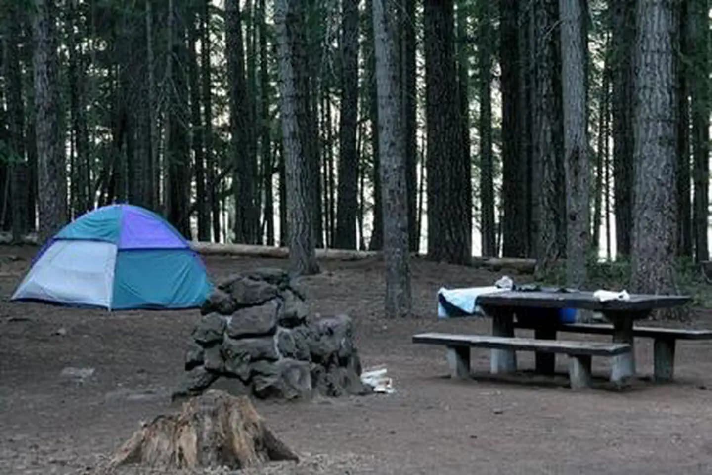 Aspen Point (Lake of the Woods, OR) campground