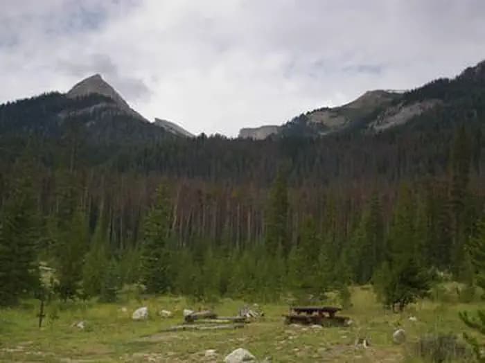 Green River Lakes - Bridger-Teton NF (WY) campground