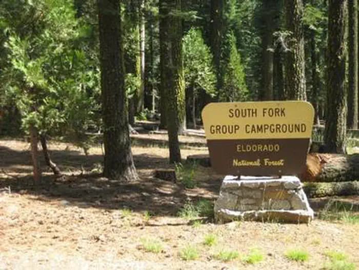South Fork Group - Eldorado NF (CA) campground