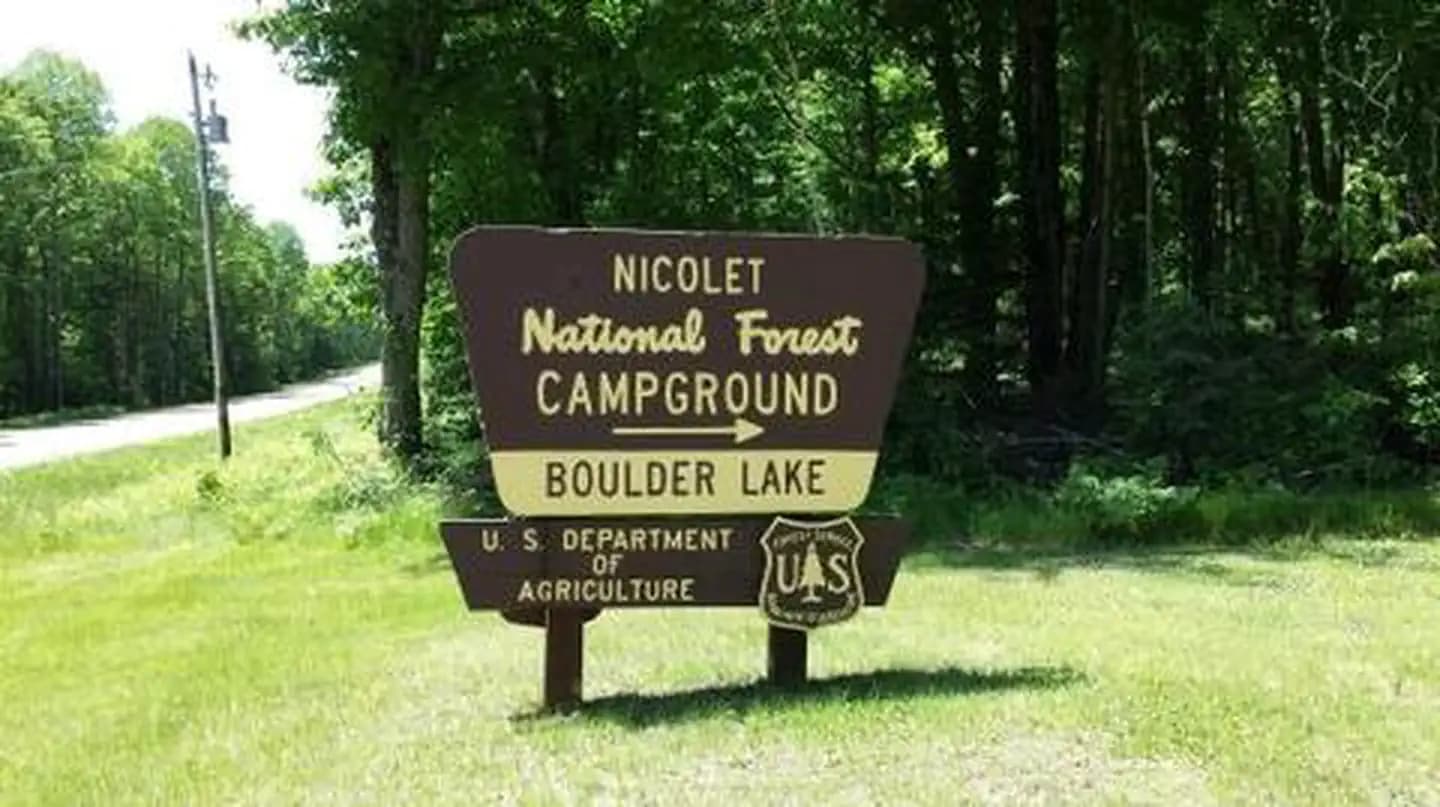 BOULDER LAKE campground