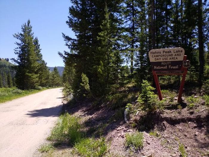 Hahns Peak Lake Campground - Medicine-Bow Routt NF (CO) campground