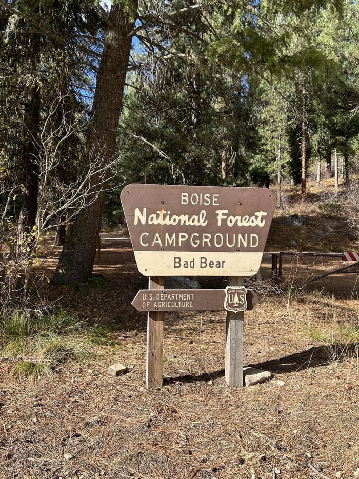 BAD BEAR CAMPGROUND campground