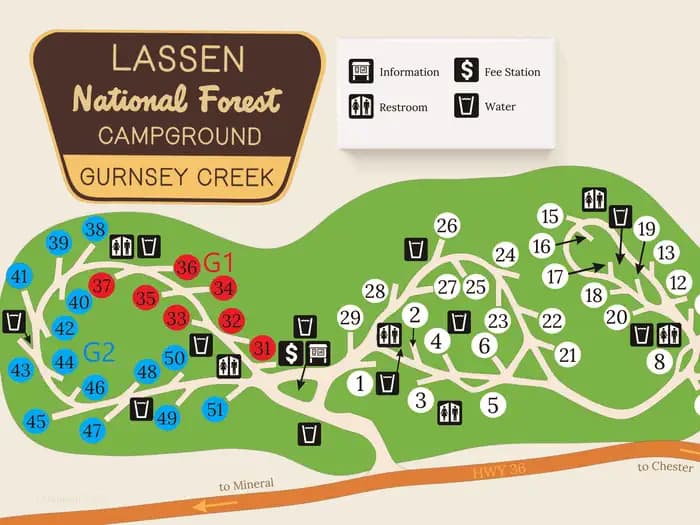 GURNSEY CREEK campground