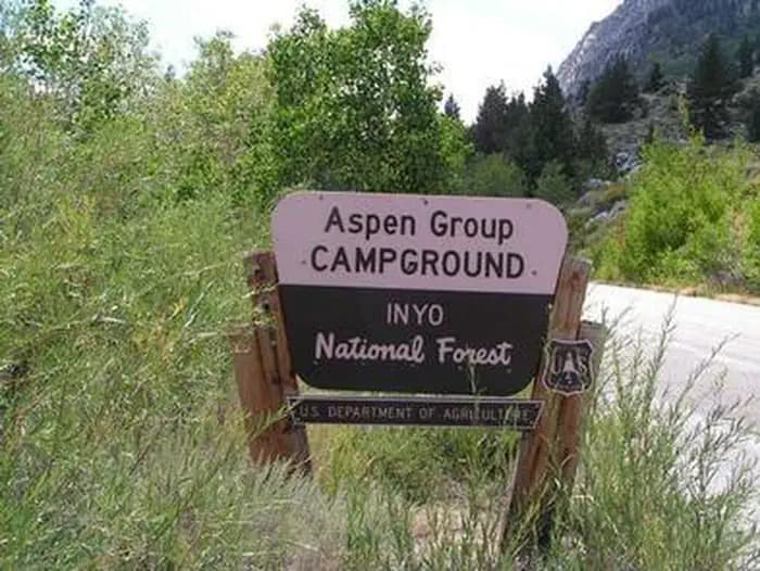 ASPEN GROUP (INYO) campground